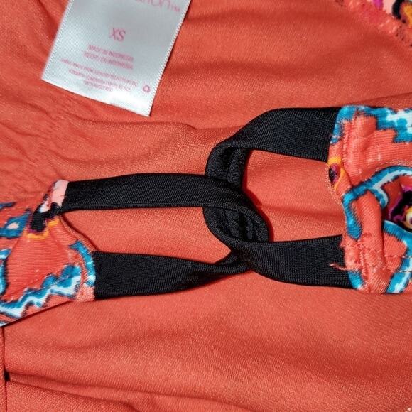 Xhilaration extra small multi color bikini bottom - Picture 4 of 8